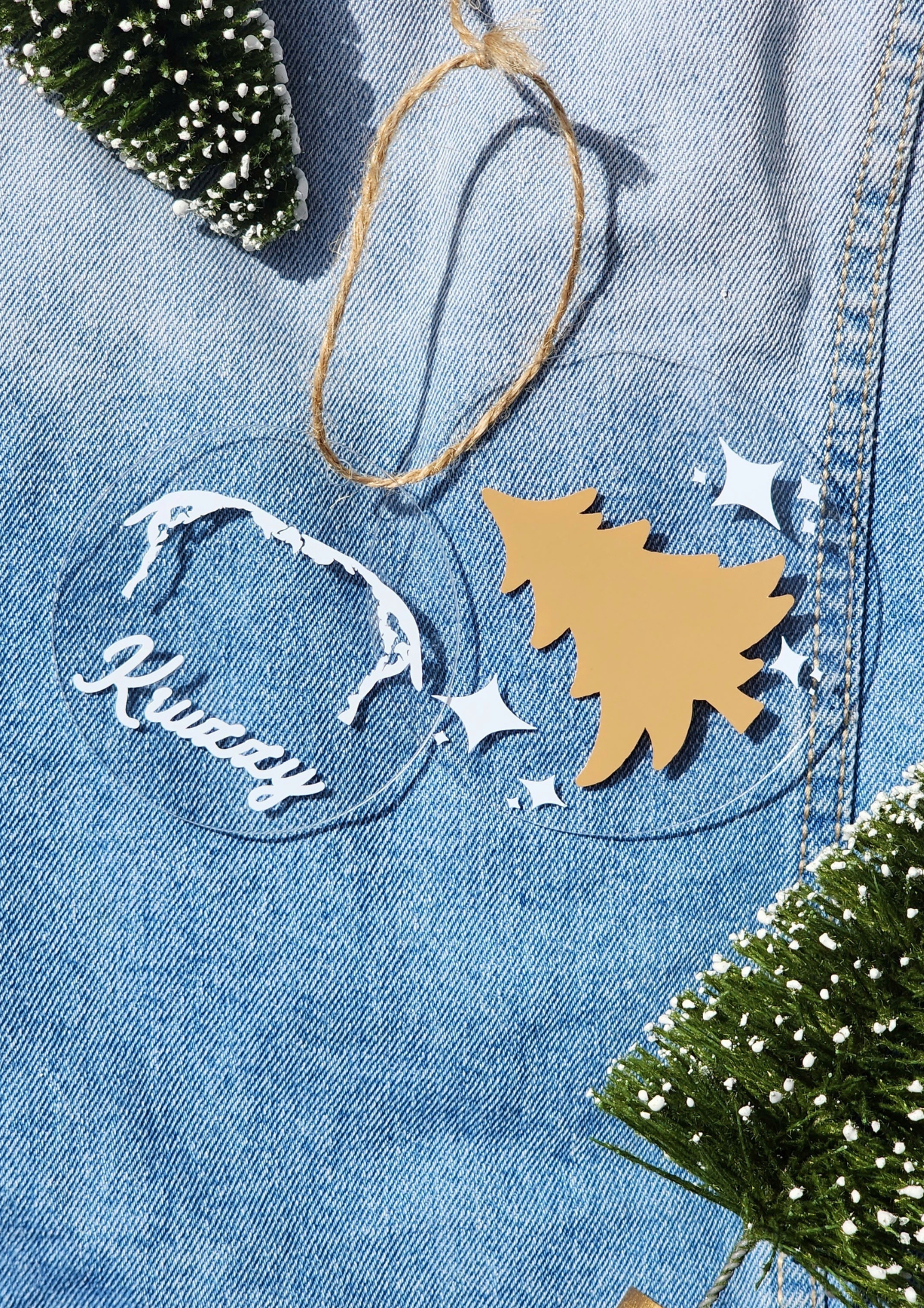 christmas ornament pet dog xmas ornament custom pet portrait name