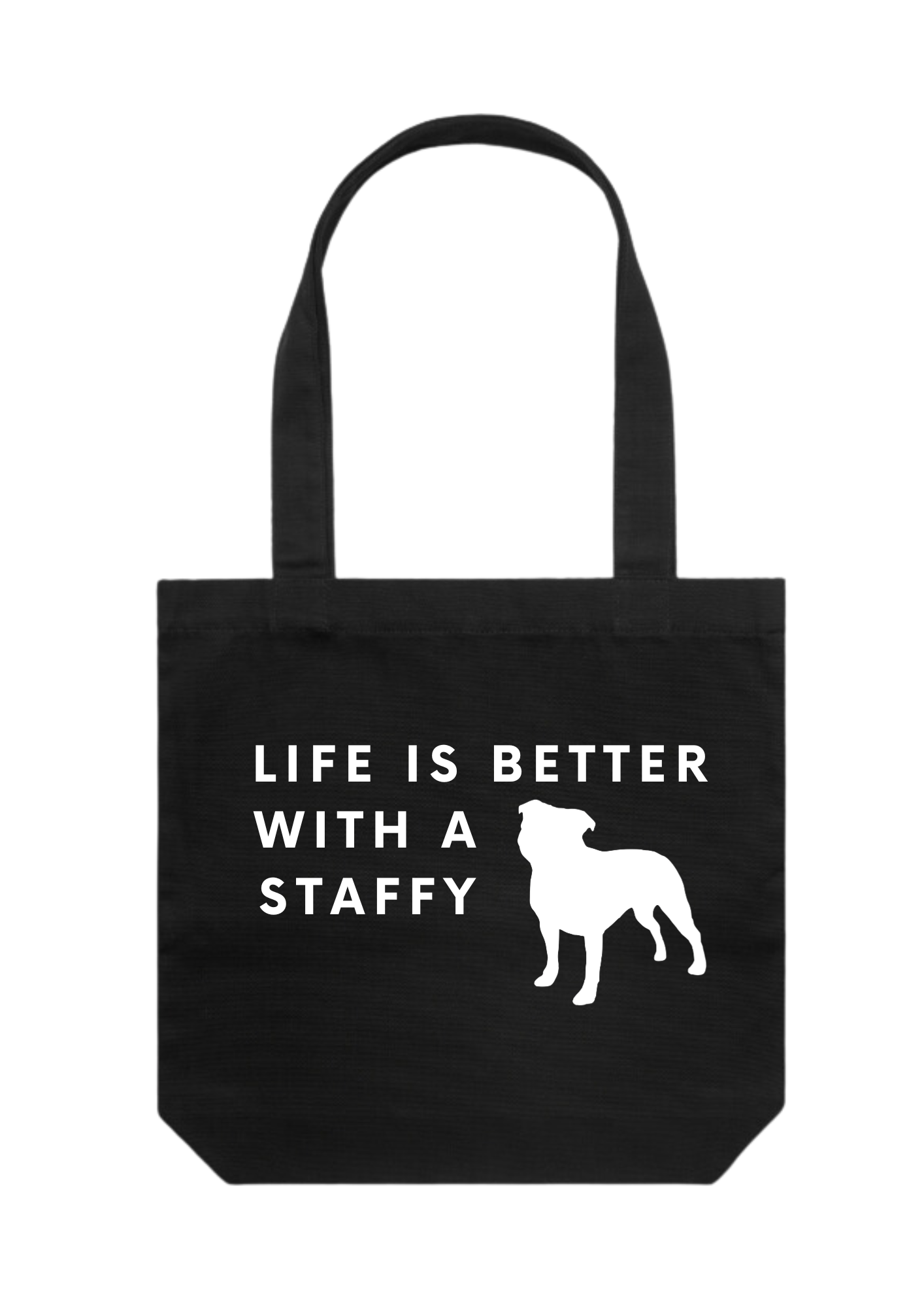 canvas tote bag dog quote dog silhouette cotton tote dog lovers