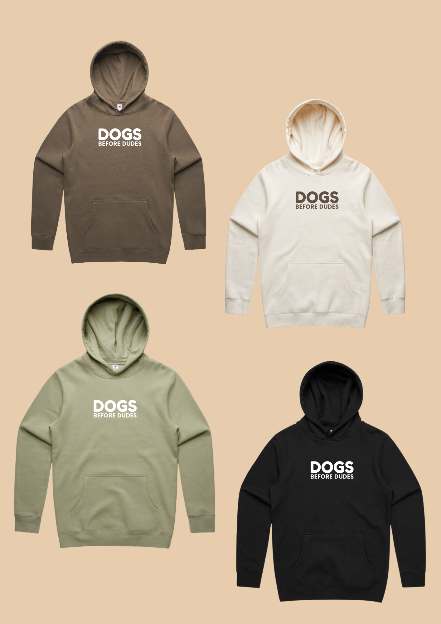 Dogs Before Dudes Hoodie | PRE-ORDER
