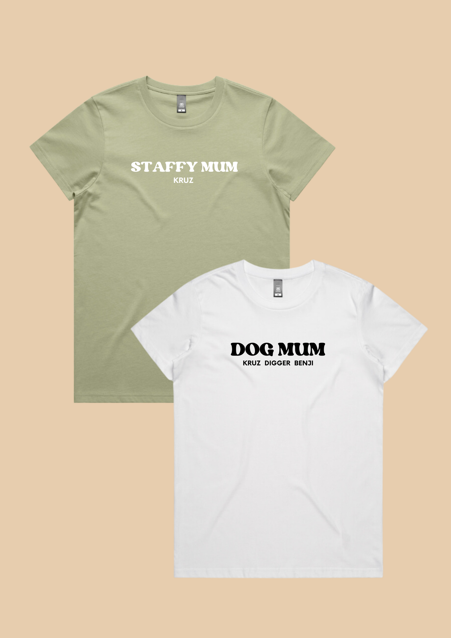 dog mum quote tshirts dog lover tshirts customisable custom dog mum gift
