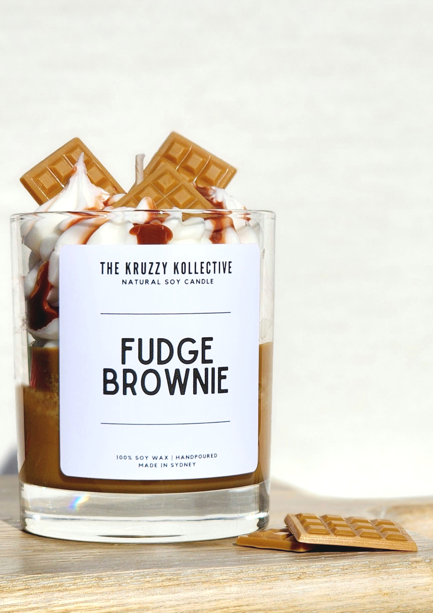 soy wax scented candle dessert candle hand poured australia highly scented