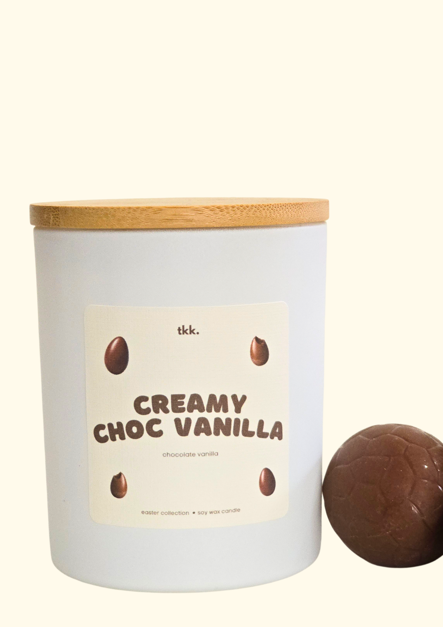Creamy Choc Vanilla | Easter Candle