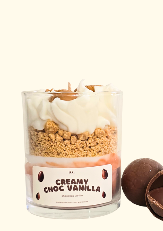 Creamy Choc Vanilla | Dessert Candle