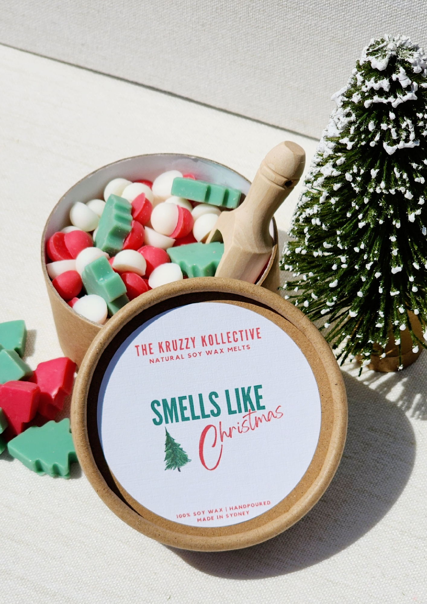 christmas soy wax melts gift bundle highly scented hand poured wax melts