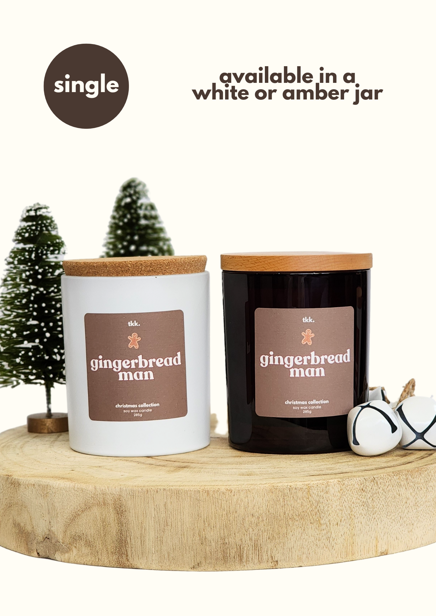 Gingerbread Man | Signature Candle