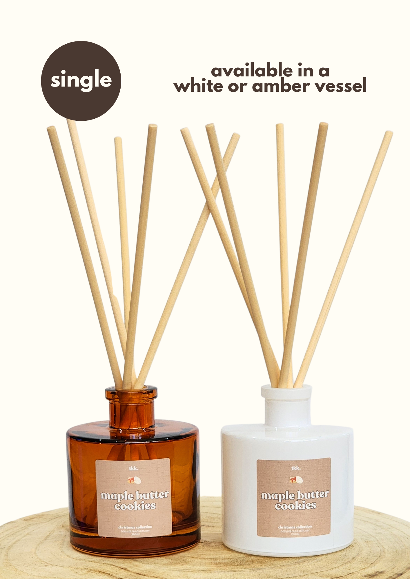 Maple Butter Cookies Reed Diffuser