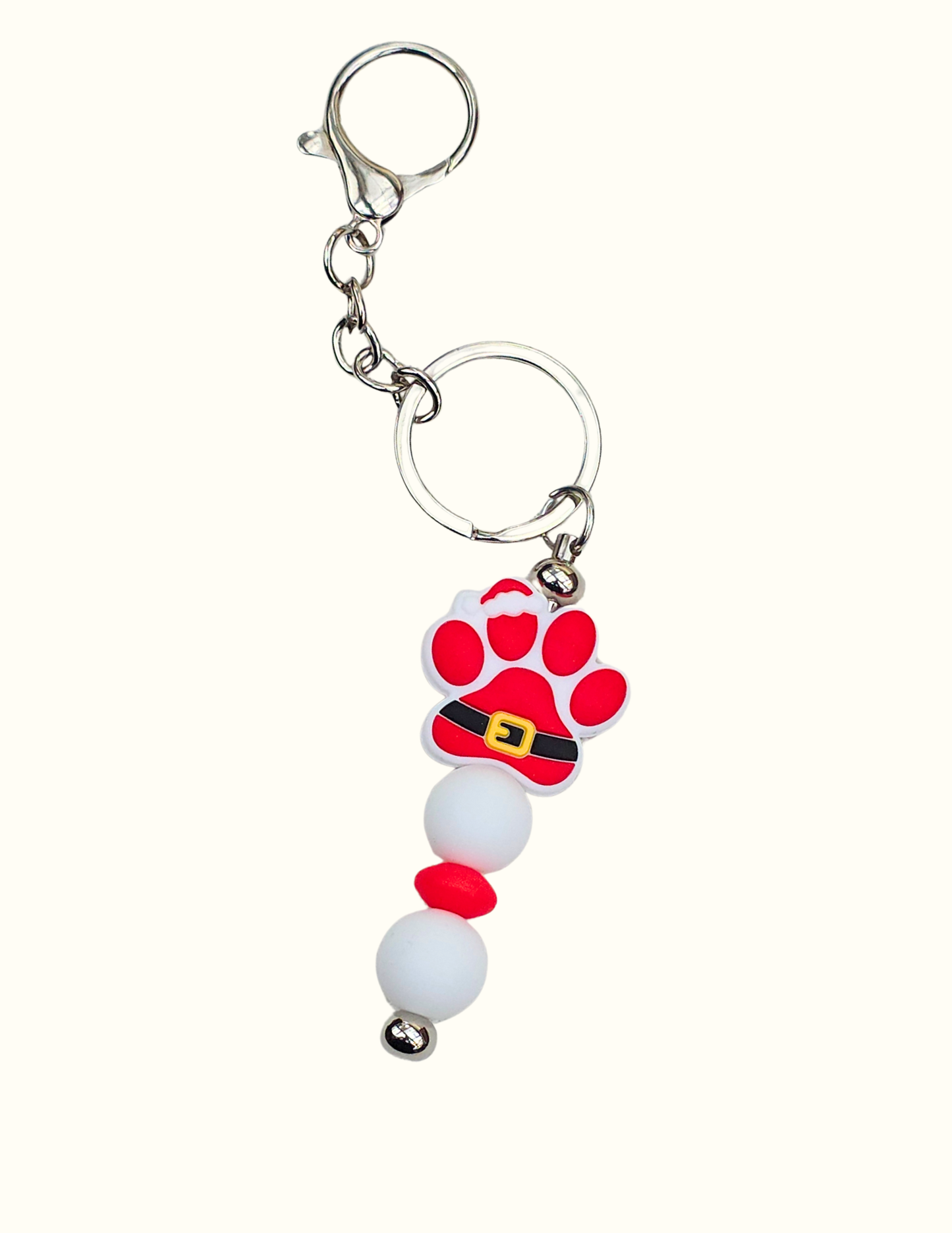 Santa Paws Keyring