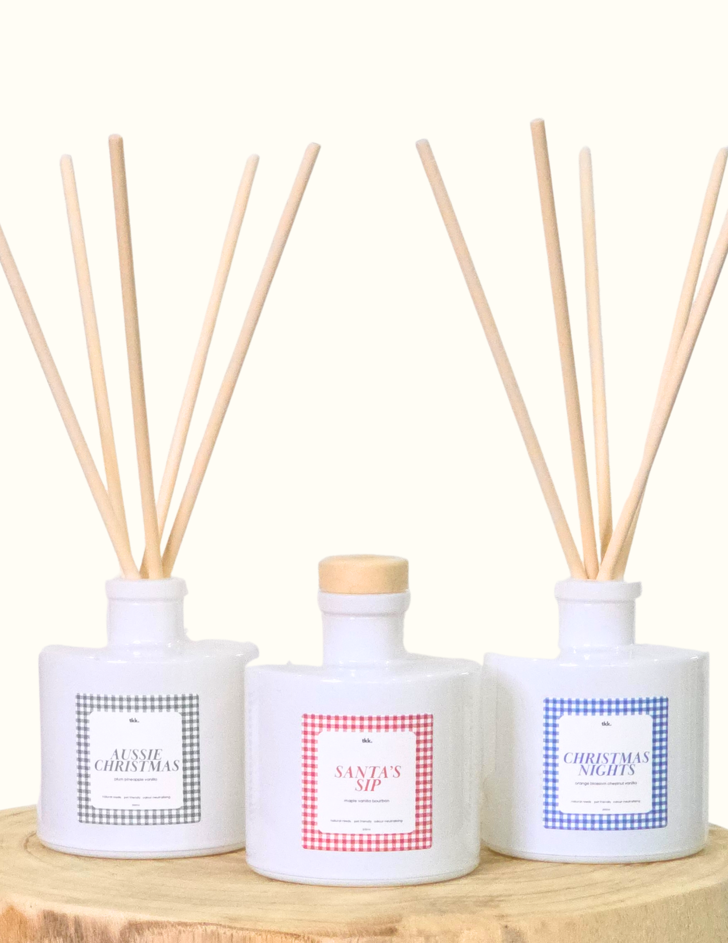 Christmas Collection Reed Diffuser Trio