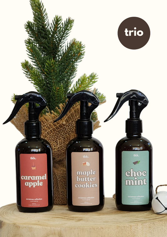 Christmas Collection Room Spray Trio