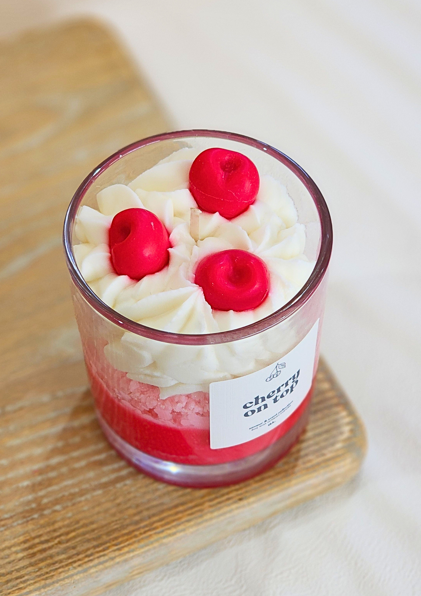 dessert-candle-cherry-soy-wax-candle-highly-scented-hand-poured